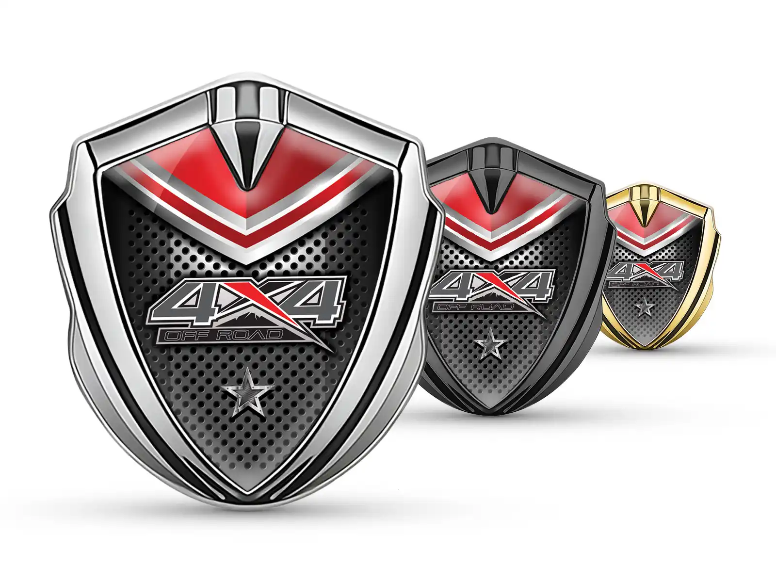 Custom Metal Emblems High-End Design Drift Look